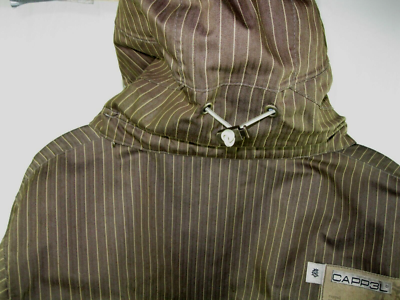 CAPP3L Snowboard Jacket/ Coat Womens SM. Brown Striped Ride