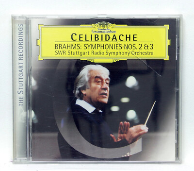 SERGIU CELIBIDACHE ⸺ BRAHMS symphony no.2 & 3 ⸺ DGG CD NM | eBay