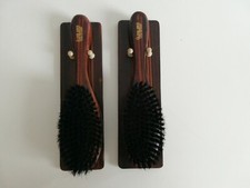 SET 2 SPAZZOLE VINTAGE CON SUPPORTO