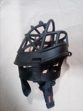 WhirlPup Dog Muzzle, Black Breathable Basket Muzzles For Dogs, Size 5 XL