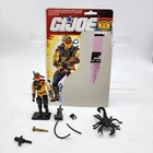 GI Joe Desert Scorpion Near Complete v1 1991 Vintage 3.75" Hasbro ARAH Cardback
