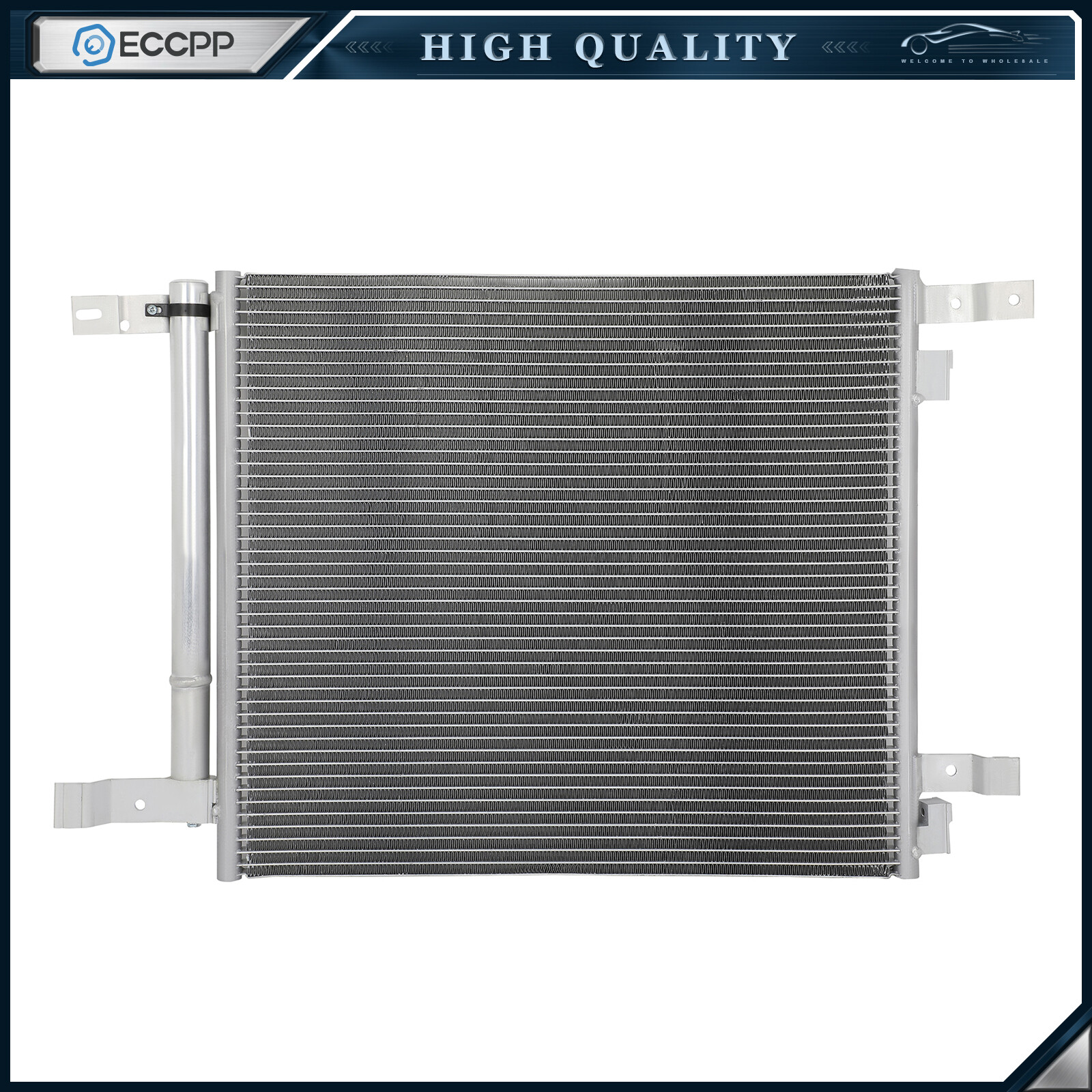 Replacement AC Condenser For 2010 2011 2012 2013 2014 2015 2016 Cadillac SRX