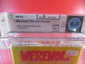 Werewolf: The Last Warrior (Nintendo NES) **BRAND NEW** Sealed! WATA 8.0 B+ Seal