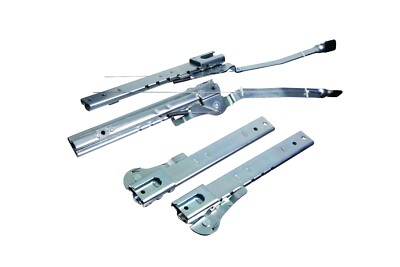 JAGUAR E-TYPE SERIES 2 DHC SEAT RUNNER SLIDE SET DRIVER AND PASSENGER SBS9117