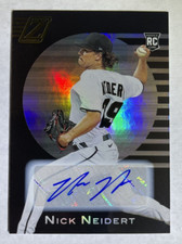 Nick Neidert Rookie Auto 2021 Chronicles Zenith Autographs #3 Miami Marlins