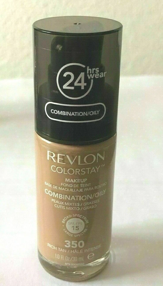 Revlon ColorStay Make up Combi-oily Skin 30ml mit Pumpe - 350 Rich Tan