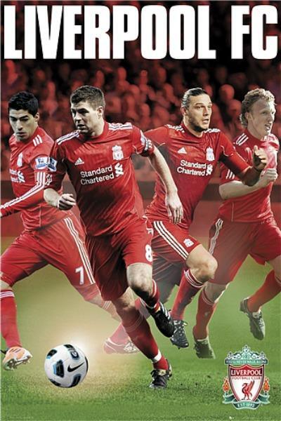 Liverpool FC : Stars 2011-12 - Maxi Poster 61 x 91.5 cm new and sealed