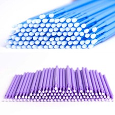 100Pcs Car Applicator Stick Paint Touch-up Brushes Cleaning Maintenance Tools UK