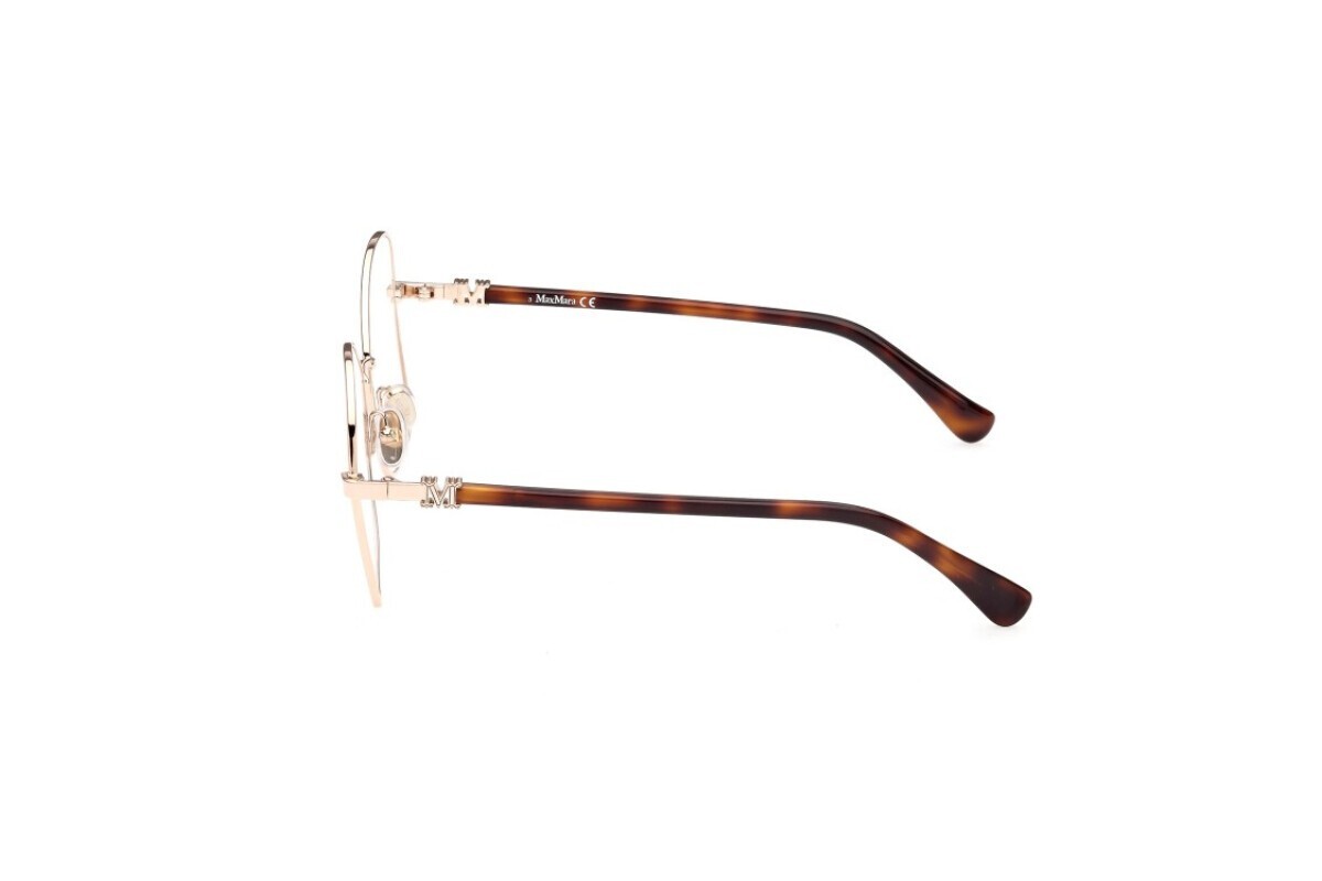 Max Mara MM5033 028 Rose Gold Metal Optical Eyeglasses Frame