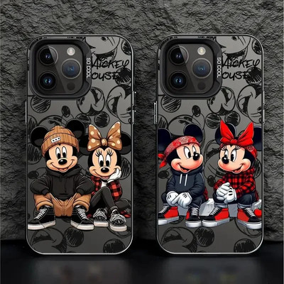 Disney Mickey Minnie Mouse Full Screen Phone Case for Iphone 16 15 14 13 12 11 P
