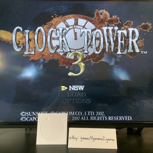 Clock Tower 3 (Sony PlayStation 2 PS2, 2003) Capcom Horror Game DISC ONLY - Picture 5 of 6