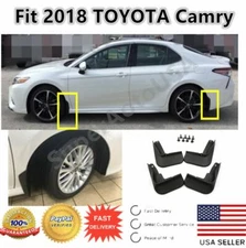 Fit For Toyota Camry SE Model 2018-2023 Splash Guards 4 PCS  Mud Flaps Guards