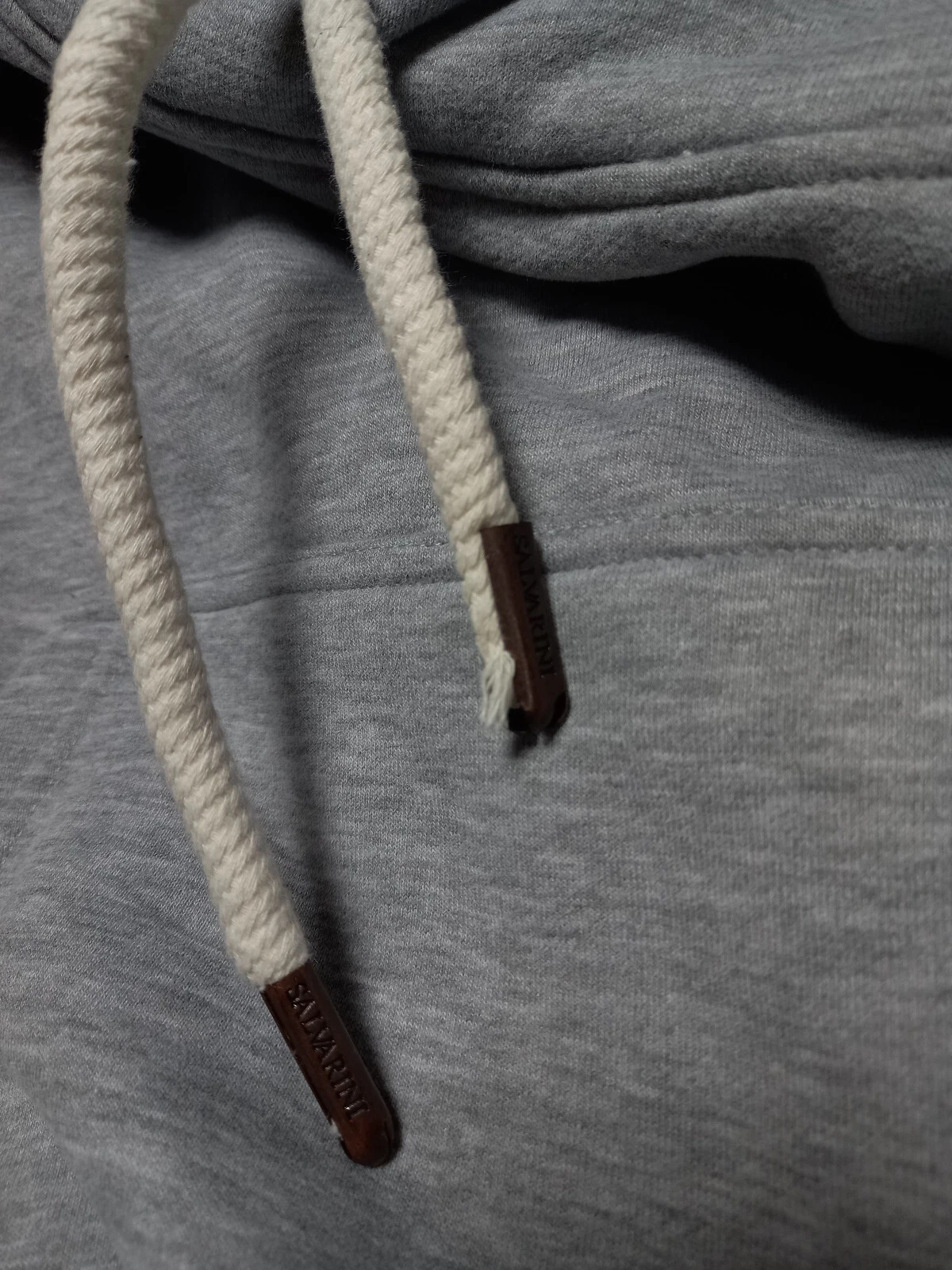 SACAI Felpa uomo con cappuccio felpa grigio chiaro M P19 R3 B