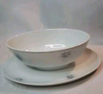 MCM Gravy Boat & Underplate Easterling Celestial Atomic Starburst Germany