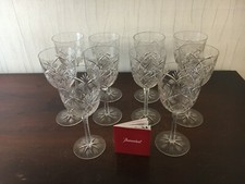 2 Baccarat Crystal Water Glasses Height 18 Cm (Price Per Unit)
