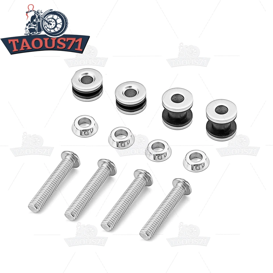 Detach Sissy Bar Docking Hardware Kit For Harley Softail Breakout FXSB 2013-2017 Foto 2 de 4