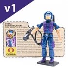 1985 Hasbro G.I. Joe Cobra TELE-VIPERS v1 Action Figure | VERY NICE | Complete !