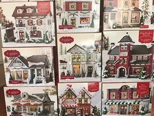 St. Nicholas Square Village Illuminated You Choose Doughnut Shop Winery Library 