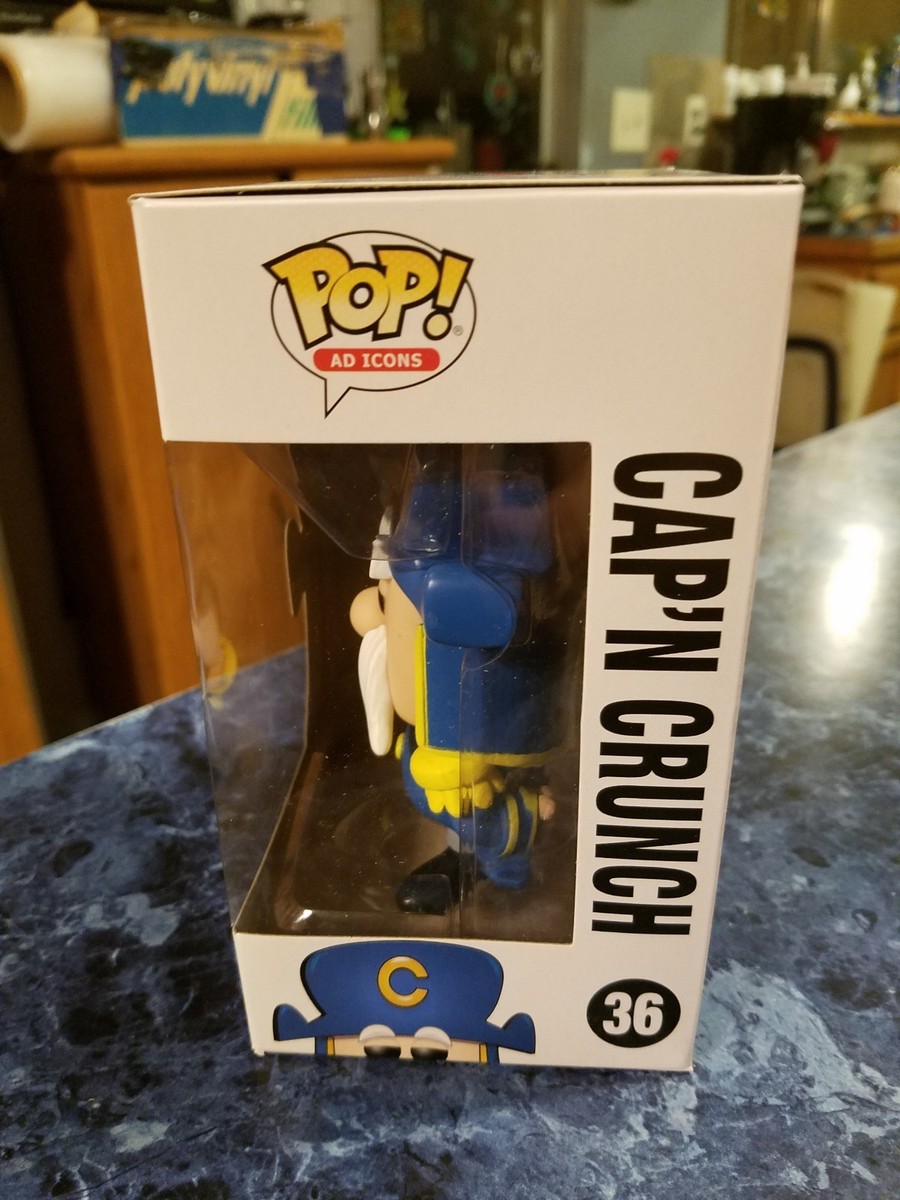 Funko Pop AD Icon Captain Crunch with Sword Vinyl Figure IN STOCK