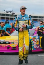 TRAVIS PASTRANA HAND SIGNED 12X8 PHOTO NASCAR AUTOGRAPH RED BULL X GAMES