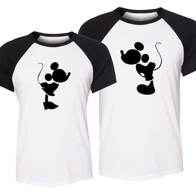 Couples Matching Love T-Shirts Minnie 
