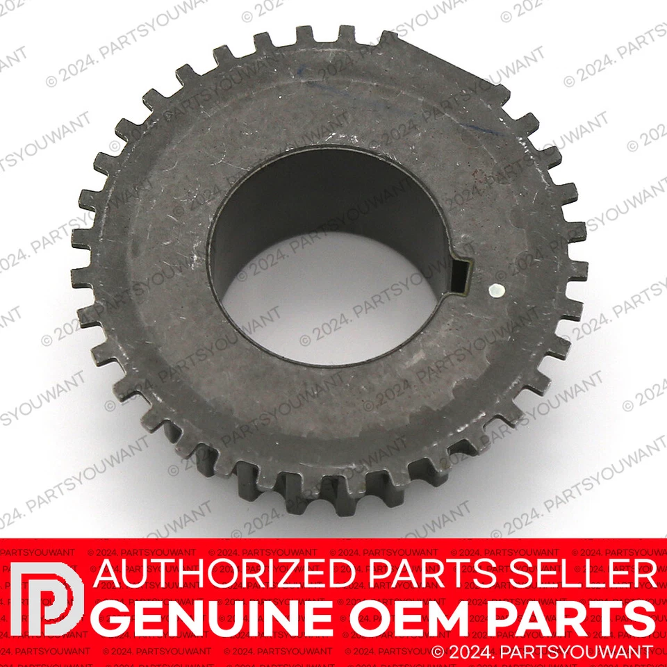 Polea de distribución original del cigüeñal del fabricante de equipos originales Lexus Toyota OEM 2JZ 3,0 L OEM 13521-46040 Foto 2 de 4