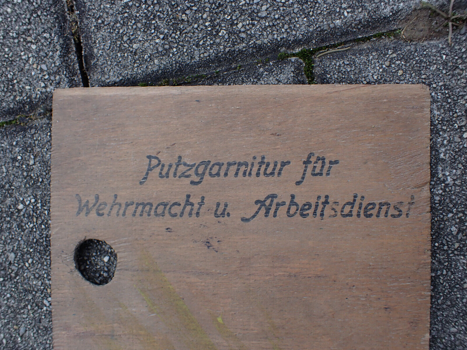 Wehrmacht 2.WK ww2 Schuhe Putzgarnitur Stiefel-Pflege Union Tranfett RAD boots