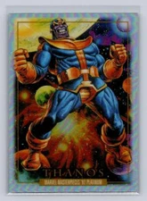 2024 Marvel Masterpieces '92 Platinum #83 Thanos -Rainbow