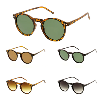 Vintage Round Sunglasses for Women Men Classic Retro Designer Style 3 PACK) Vintage Round Sunglasses for Women Men Classic Retro  main image 2