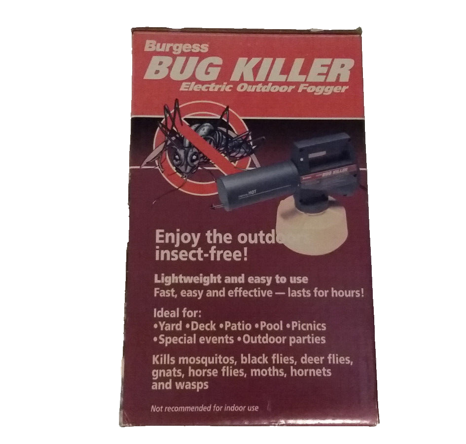 Burgess 40 Oz. 5000 Sq. Ft. Electric Outdoor Insect Fogger Model 960 | eBay