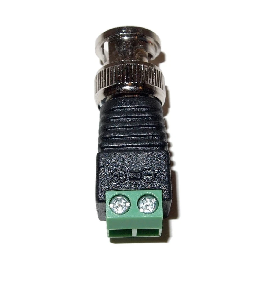 100 Pcs Screw Terminal  CAT5 To Camera CCTV BNC Video Balun Connector - Image 3 of 4