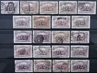 US Stamp Collection 1893 2c Columbian Exposition Lot of 21 Scott # 231 Used