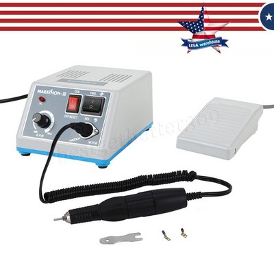 Dental Lab Marathon Electric Micromotor Polishing Unit/35K rpm Motor Handpiece