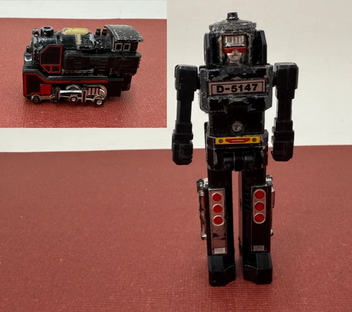 Vintage Popy 1982 ☆ GoBots ☆ Machine Robo : LOCO Renegrade Train MR-05 - Japan