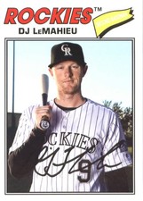 2018 Topps Archives #129 DJ LeMahieu - BB