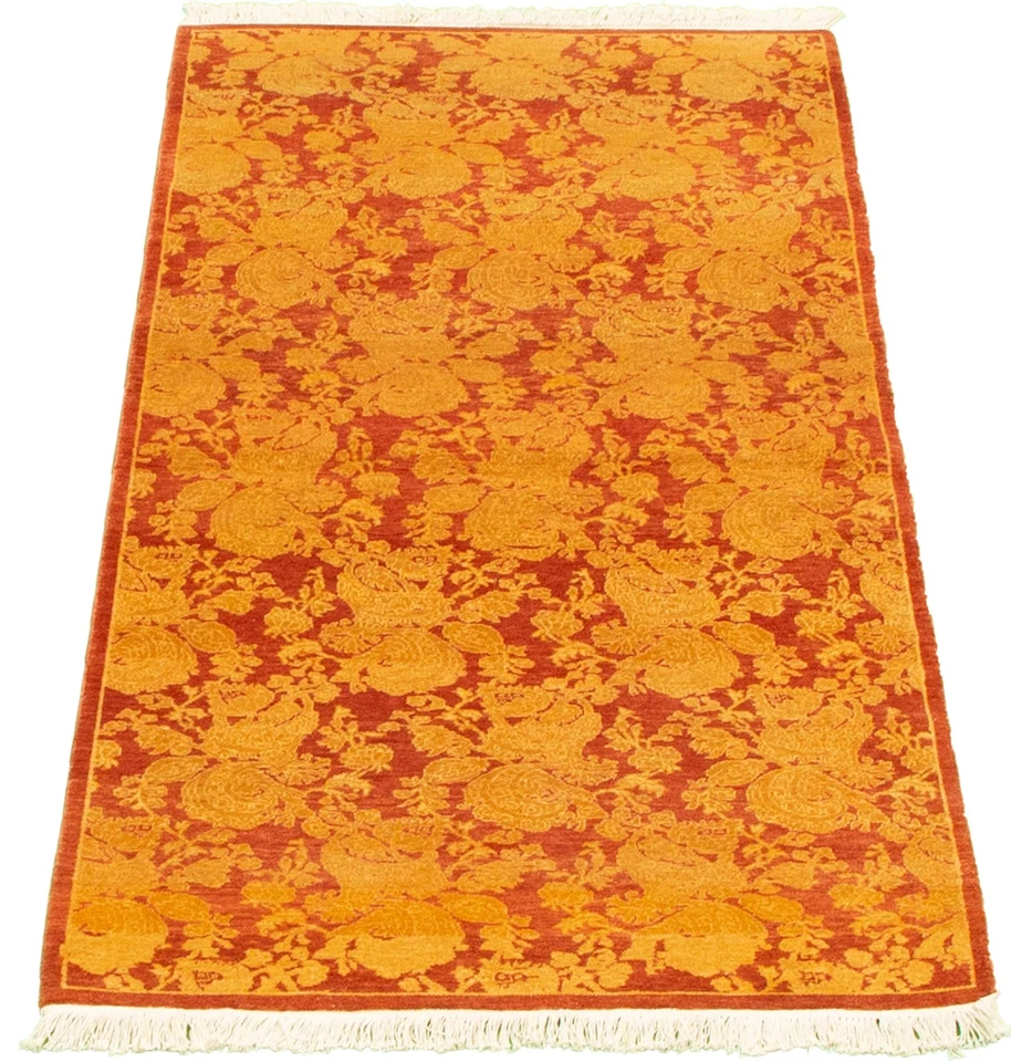 Hand Knotted Area Rug 2'8" x 5'10" Traditional Oriental Wool Carpet - Image 3 of 4