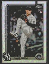 2025 Topps Chrome #81 Will Warren Refractors
