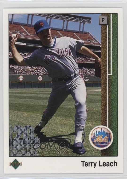 2009 Upper Deck 20th Anniversary 1989 Buybacks Terry Leach #288 0ae