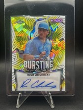 2025 Leaf Vivid -Bursting with Talent Autographs Roch Cholowsky #TA-RC2 Gold 1/1