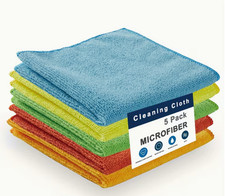 Microfiber Cleaning Cloths - Ultra-Absorbent, 1200 Washes