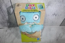 Ugly Doll Ice Bat To-Go Stuffed Aqua Blue Plush Toy Backpack Key Clip-on Hasbro