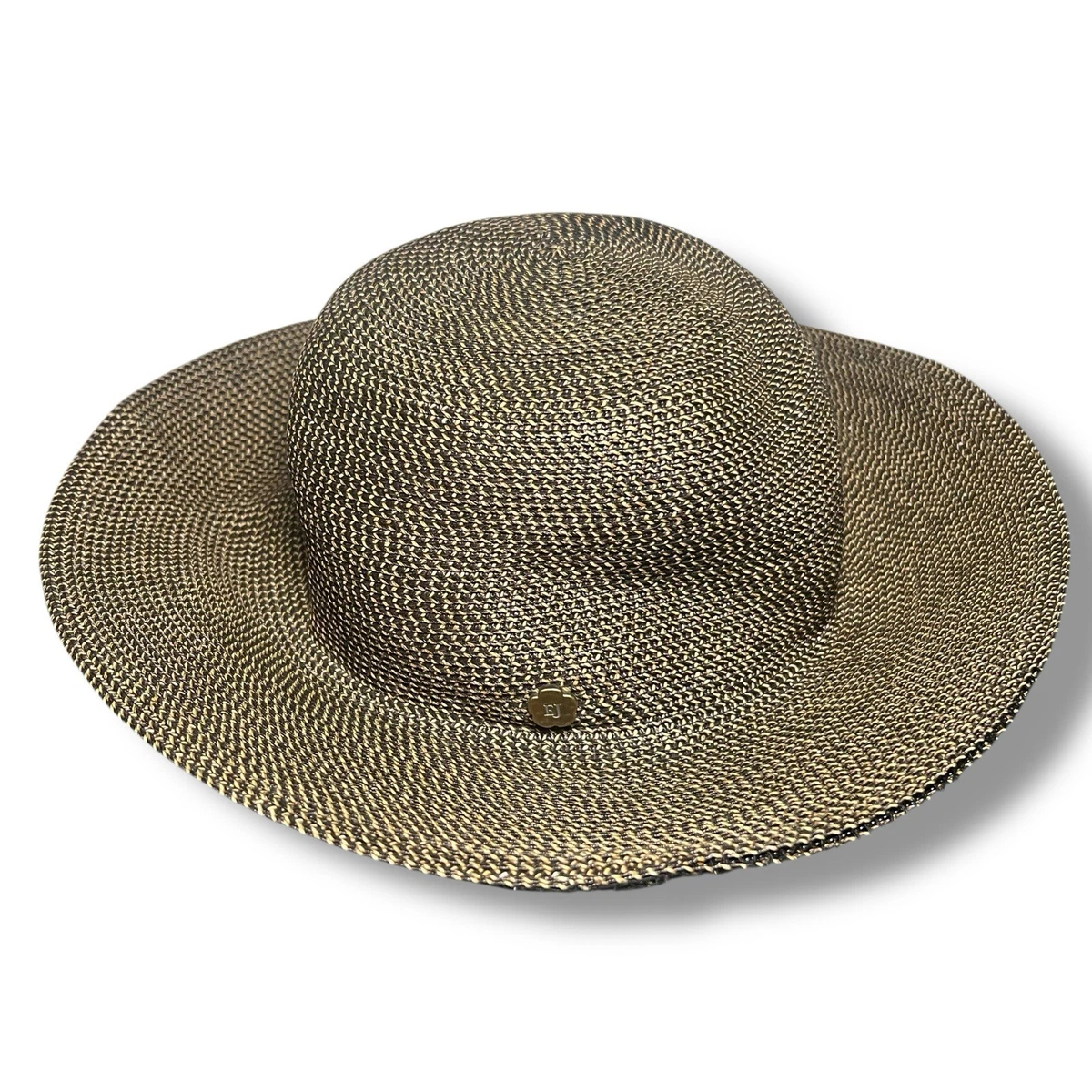 Vintage Woven Straw Bucket Hat Pheasant Feather Band Boho Mid Century Sun Hat Multi-Color Original 1960s Vintage Hats for Women for sale  main image 4