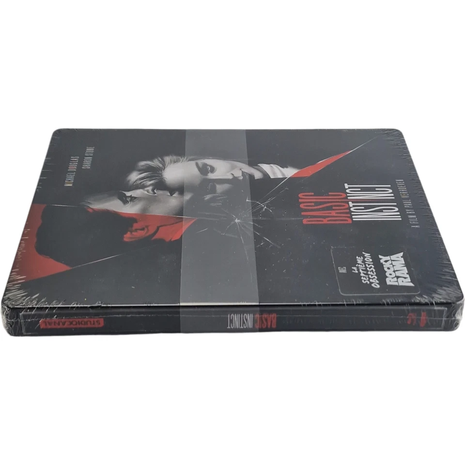Basic Instinct 4K Ultra HD + Blu-Ray Steelbook Embossed Douglas, Sharon Stone B - Image 4 of 4