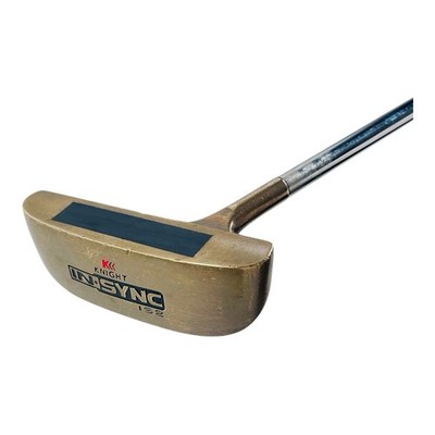 Knight Golf In Sync Putter IS2 Blade Steel Shaft 35'' Right-Handed New Grip