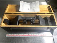 WW2 FAIRCHILD AVIATION CORP LUPE STEREOSKOP TYP F-71 STEREO-VERGLEICHER.