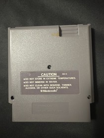 Lot of 5 Original NES Games Simpsons Rocketeer Elevator Action Top Gun PAC-Man