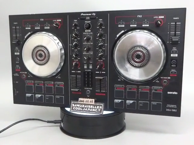 Pioneer DJ DDJ-SB2 Black DJ Controller 2-Channel Serato DJ Pro