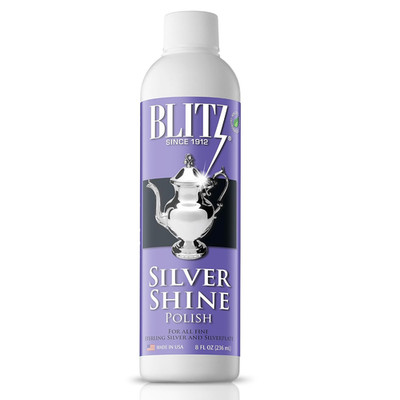 Pulidor Liquido Silver Shine para Plata Joyeria Platos Cubiertos y Decoracion