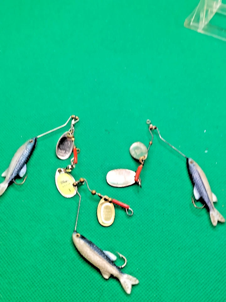 MEPPS, VINTAGE OLD SPINNERBAITS 3 TOTAL , RUBBER AND METAL, GREAT LURES. - Image 4 of 4