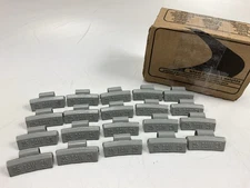 Plombco IAWS-25 Wheel Weights - 25G, 0.88 Oz Each - Box Of 20